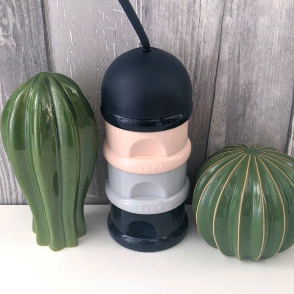 Beaba formula & snack container - midnight